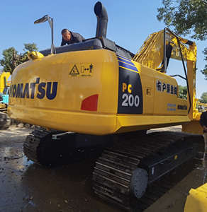 Excavadora de oruga hidráulica Komatsu usada en buen estado, máquina original japonesa de 20 toneladas, incluye motor - Product Image 2