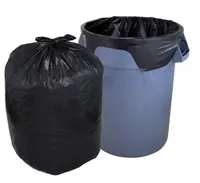 95-96 Gallon Trash Bags (50/Bags w/Ties, Wholesale) Large Black