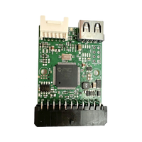 Prototypage rapide, circuit imprimé multicouche personnalisé FR-4 High-Tg RoHS ISO9001, assemblage de circuits imprimés clé en main, SMT DIP BGA