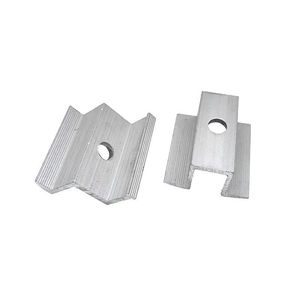 Vente directe usine : Pince de fixation intermédiaire solaire en alliage d'aluminium pour installation de panneaux photovoltaïques, certifiée ISO9001 - Product Image 6