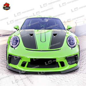 Kit de carrocería de fibra de carbono para <span class=keywords><strong>Porsche</strong></span> <span class=keywords><strong>911</strong></span> 991,2 estilo <span class=keywords><strong>GT3</strong></span> <span class=keywords><strong>RS</strong></span> mejorado que incluye parachoques delantero alerón trasero motor capó faldones laterales - Product Image 3