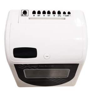Mitarbeiter Electronic Punch Card Zeiter fassung Zeit schalt uhr - Product Image 3