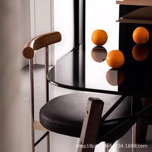 Nordic Solid Wood Dining Chair With Wooden <b>Backrest</b> Modern Minimalist Design For Dining Room Adult Use - Product Image 3