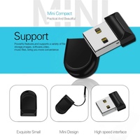 Mini clé USB 2.0/3.0, disque U en plastique avec capuchon, mini clé mémoire en métal 4 Go 128 Go pour ordinateur, clé USB