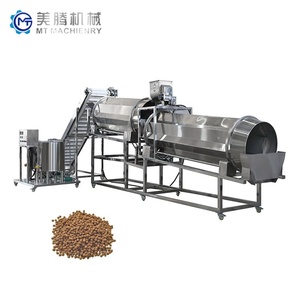 Ligne de production de granulés d'aliments pour poissons, crevettes, tortues, chiens, chats et autres animaux de compagnie avec mélangeur, four de cuisson, hachoir à viande, automatique, haute productivité, nouveau - Product Image 3