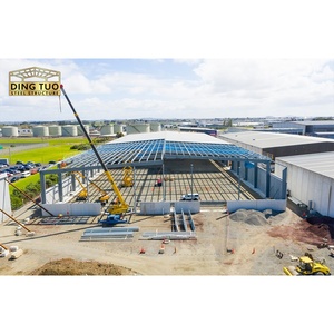 Nhà khung thép tiền chế lắp đặt đơn giản, kích thước lớn, nhịp dài, dùng làm nhà xưởng công nghiệp - Product Image 5