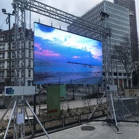 Écran LED modulaire portable 7680 Hz P3.91 pour location, mur vidéo, affichage extérieur/intérieur, scène, idéal pour centres commerciaux et événements en métro