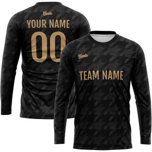 Camiseta Deportiva Personalizada de Manga Larga, Cuello Redondo, Absorbe la Humedad, Poliéster, Unisex, para Baloncesto, Fútbol, Fútbol Americano - Product Image 4