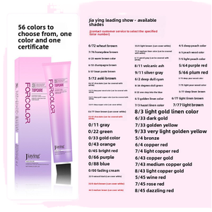 JiaYing blu-nero di prima qualità Semi-permanente a base di pianta a tubo singolo Micro-Trendy colorante Color crema in polvere marrone può coprire i <span class=keywords><strong>capelli</strong></span> - Product Image 5