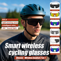 Lentes de Sol Deportivas Inteligentes para Hombre y Mujer, Lentes de Sol Polarizadas para Ciclismo, Resistentes al Viento y la Lluvia