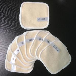 2024 Best-seller Tampons de <span class=keywords><strong>coton</strong></span> réutilisables en bambou naturel haut de gamme Tampons démaquillants doux lavables Étiquetage personnalisé pour l'utilisation du visage - Product Image 5