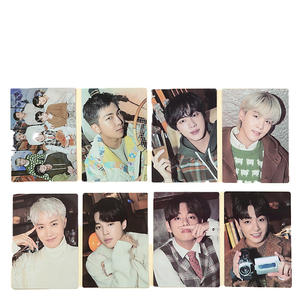 8 unids/set KPOP JIN SUGA Navidad Photocard alta calidad estilo INS Impresión de doble cara LOMO tarjeta JIMIN V JUNG KOOK regalos de la J-HOPE - Product Image 1