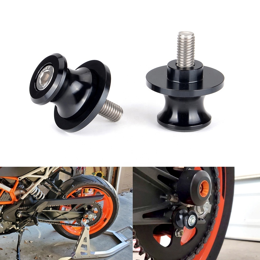 CNC Swingarm Spools Slider for Yamaha R1 R6 Aprilia RSV4 Triumph Street Triple/R