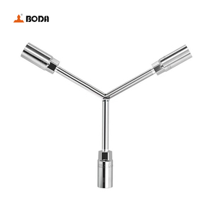 BODA High Quality Y-Type Wrench Three-Prong <strong>Socket</strong> Wrench Factory Wholesale <strong>Spanner</strong> Y-shaped <strong>Handle</strong> for Auto Repair - Product Image 1