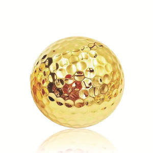 ลูกกอล์ฟฝึกซ้อมสีพิเศษ ชุบทองและเงิน ทำจากยางซูร์ลิน ทนทาน เหมาะสำหรับเป็นของขวัญ - Product Image 5