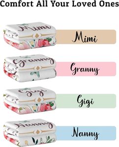 ผ้าห่มถักนานา290กรัมพิมพ์ลายของขวัญวันเกิดผ้าห่มฤดูหนาวที่อบอุ่นขนาด100*150ซม. สำหรับเตียงคู่โซฟาเดินทาง - Product Image 4