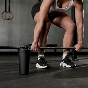 2025 biểu tượng tùy chỉnh độ bền thép không gỉ Shaker chai bụi bẩn bằng chứng cao cấp phòng tập thể dục Protein Shaker với Twist cap - Product Image 6