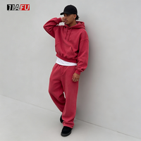 Sweat-shirts à capuche pour hommes, 100% coton, grammage lourd, coupe oversize et carrée, épaules tombantes, unis, extra épais, personnalisables, OEM, vente en gros