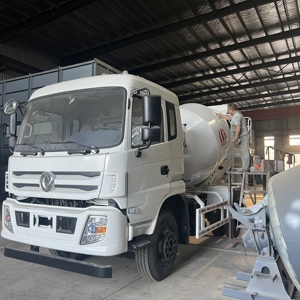 Camión Mezclador de Concreto de 6m3, Precio de Camión Mezclador de Concreto Móvil Pequeño de 3 Yardas y 5 Metros Cúbicos, Máquina Mezcladora de Concreto, Camiones con Remolque de Tractor - Product Image 6