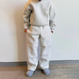 Conjunto de Sudadera con Capucha y Pantalón de Chándal para <span class=keywords><strong>Hombre</strong></span>, Estilo Casual, Tallas Grandes, para Invierno, Venta al por Mayor para <span class=keywords><strong>Fabricantes</strong></span> - Product Image 3