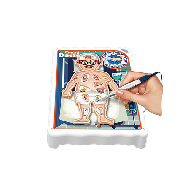 New Emergency Room Board Game Fun Operation Challenge Toy Character Touch Game for Family Party