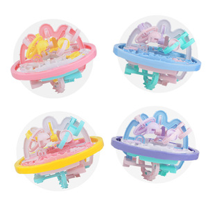 Laberinto espacial de bolas Yuxin Education, 156 niveles, rompecabezas 3D Macaron, juguete para niños de 4 a 6 años - Product Image 5