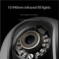 Caméra de sécurité intérieure PTZ Mijia C700, Ultra HD, vision nocturne, disponible à l'étranger