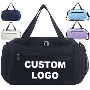 Bolsa de lona personalizada promocional logotipo personalizado bolsa organizadora de viaje de alta calidad conjunto de bolsa de lona de gimnasio para hombres - Product Image 1