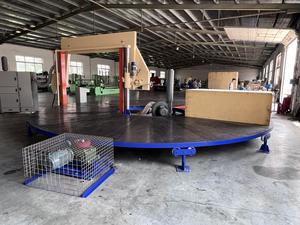 آلة تقطيع أفقية أوتوماتيكية جديدة مع نظام شفط فراغي لتقطيع الإسفنج بشكل دائري - Product Image 2