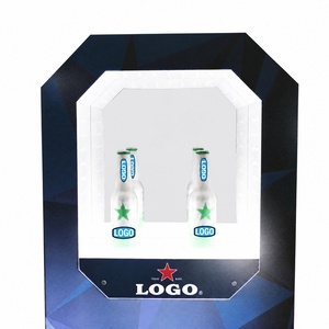 Espositore per Bottiglie LED Personalizzato con Logo, Bordo Doppio al Neon, Glorificatore per Bottiglie di Vino in Acrilico per Discoteche, Bar ed Eventi VIP - Product Image 2