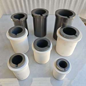 Crucible en carbure de silicium et graphite, pièces en céramique pour la fusion des métaux non ferreux - Product Image 6