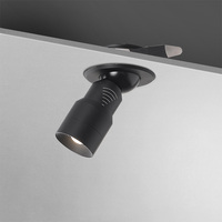 Spot encastré Zoomable 7W COB LED Spotlight pour interrupteur de télécommande de cabinet de centre commercial