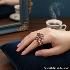 Turkish Wholesale Handcrafted <b>Adjustable</b> <b>Silver</b> Pattern <b>Ring</b> Fine Jewelry <b>Adjustable</b> 925 <b>Sterling</b> <b>Silver</b> Jewellery - Product Image 3