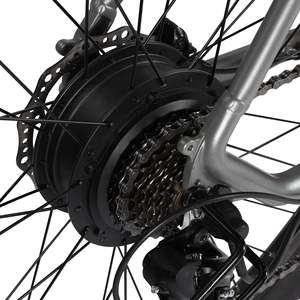 Vélo électrique tout-terrain Bodywel M275, moteur arrière 36V 250W, roue à chaîne simple, cadre en aluminium, pneus larges 27,5x2,35, autonomie 80 km, 25 Bodywel - Product Image 1