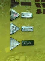 Pendentif Relievo ovale en nacre avec lettres et motifs floraux, breloques à phrases en nacre, bijoux en nacre