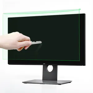 Monitor acrílico anti-radiação para computador, monitor removível de tela de acrílico anti-luz azul para imac 21 27 17 19 20 22 24 polegadas
