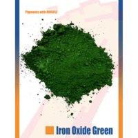Pigment vert d'oxyde de fer Spot pour le revêtement de ciment béton brique asphalte peinture engrais Application grande remise