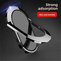 Support universel en métal pour téléphone portable, anneau de maintien, support de voiture, accessoires pour smartphone pour iPhone 17 16 Xiaomi