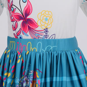 Disfraz DE LA Película <span class=keywords><strong>Madrigal</strong></span> Encanto Habitación Mágica de Halloween con Bolsa para Niños Fiesta Dolors Luisa Isabella <span class=keywords><strong>Mirabel</strong></span> Niñas Vestir - Product Image 4