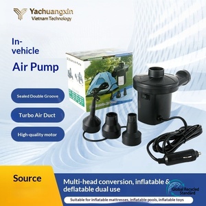 Portable Electric Air Pump Black Plastic With Hose And Plug For Car Washing <b>Pet</b> <b>Bathing</b> Camping All Seasons Use - Product Image 6