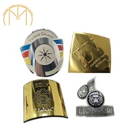Étiquette Métallique Autocollante Personnalisée de Luxe Vintage en Aluminium, Qualité Alimentaire, pour Bouteille de Parfum, Durable, Étanche, Haute Résistance