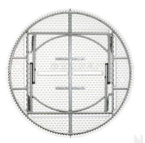 4ft 6ft 8ft <strong>Cheap</strong> Outdoor Picnic <strong>Folding</strong> Table With Metal <strong>Folding</strong> Legs Portable Plastic Round <strong>Folding</strong> Table and <strong>Chair</strong> for Event - Product Image 3