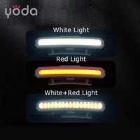 Lampu Pinggang Isi Ulang dengan Visibilitas Tinggi dan Mode Peringatan Berkedip Merah untuk Jogging, Bersepeda, dan Berjalan di Malam Hari.