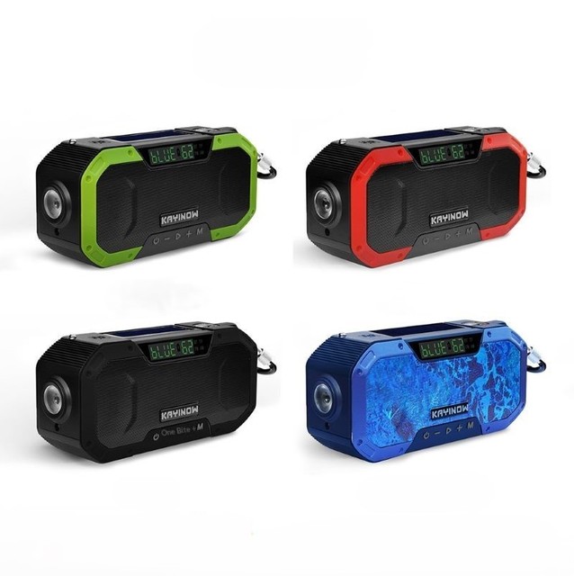 Wholesale 5000mAh Emergency Radio IPX5 Waterproof AM FM Type-C Phone Charger SOS LED Flashlight for Bulk Orders