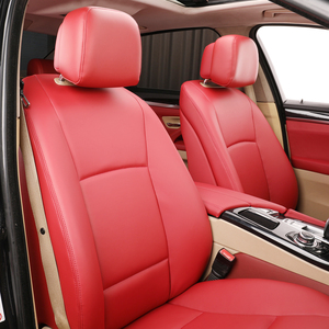 Fundas de Asiento de Coche de Cuero de Lujo Personalizadas de Alta Gama EKR, Juego Completo, Suaves y Ecológicas para <span class=keywords><strong>BMW</strong></span> <span class=keywords><strong>Serie</strong></span> 5 - Product Image 2