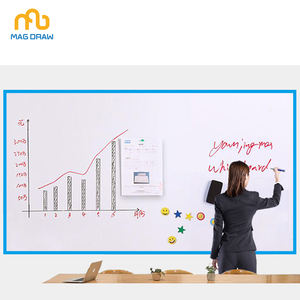 Singolo Lato Secco Cancellare Memo Messaggio Lungo Insegnamento Promemoria Avviso Bordo Cancellare Autoadesivo Autoadesivo della Pellicola di Scrittura Magnetico Whitebo - Product Image 3