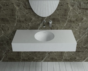 Vanity Sink Art <strong>Basin</strong> for Lavatory Vanity Cabinet <strong>Big</strong> Bathroom Sink PW76 - Product Image 2