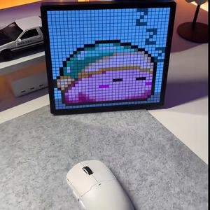 Layar <span class=keywords><strong>LED</strong></span> Mosaik Bluetooth Pixel Retro 4K HDR dengan Fitur Animasi Kreatif dan Jam, Produk DIY Lintas Batas - Product Image 4