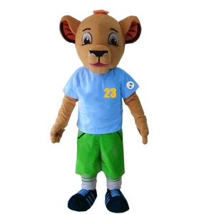 Disfraz de Mascota de Equipo de Fútbol, Personaje de Dibujos Animados/<span class=keywords><strong>Disfraces</strong></span> de Mascota de León - Product Image 1