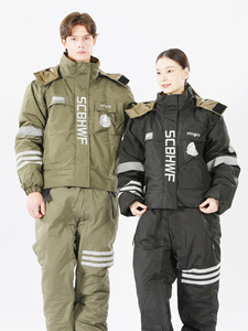 Combinaison de <span class=keywords><strong>ski</strong></span> multifonctionnelle, vêtements d'extérieur multifonctionnels imperméables et résistants au froid pour les courses en famille - Product Image 3